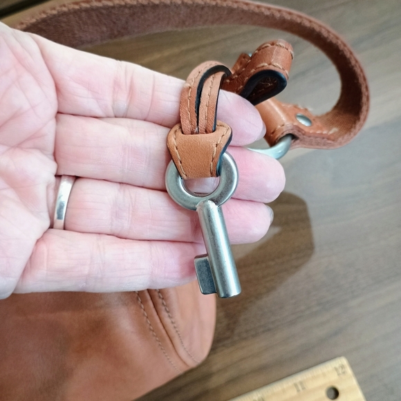 Fossil Tan Leather Women's Bag - Picture 4 of 11